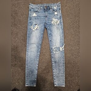 American Eagle, size 4, super stretch jeggings jeans women's
